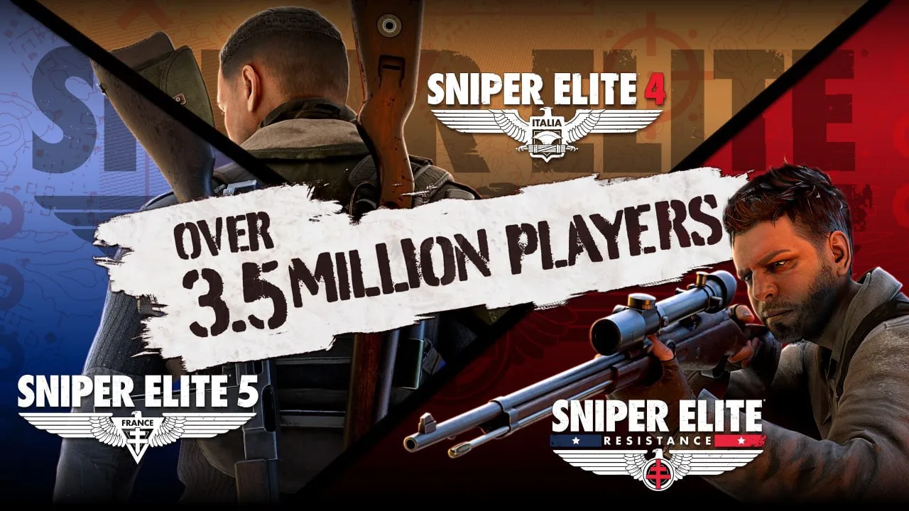 Количество игроков в серии Sniper Elite на всех платформах в сентябре превысило 3,5 мил...