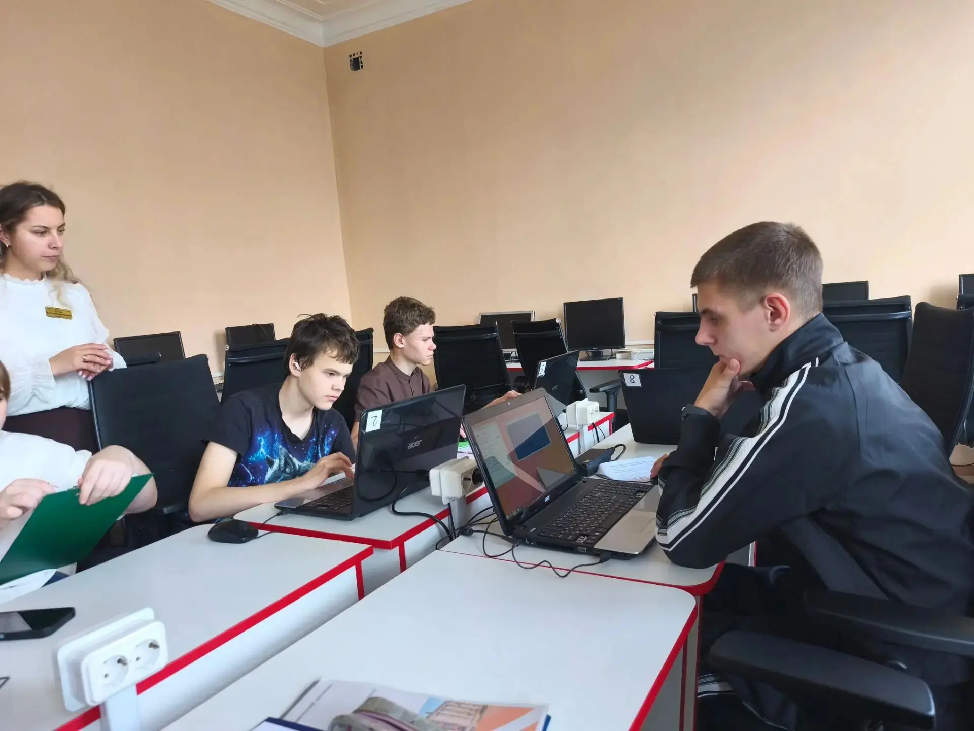 Практические занятия профильных классов на базе Канского политехнического колледжа