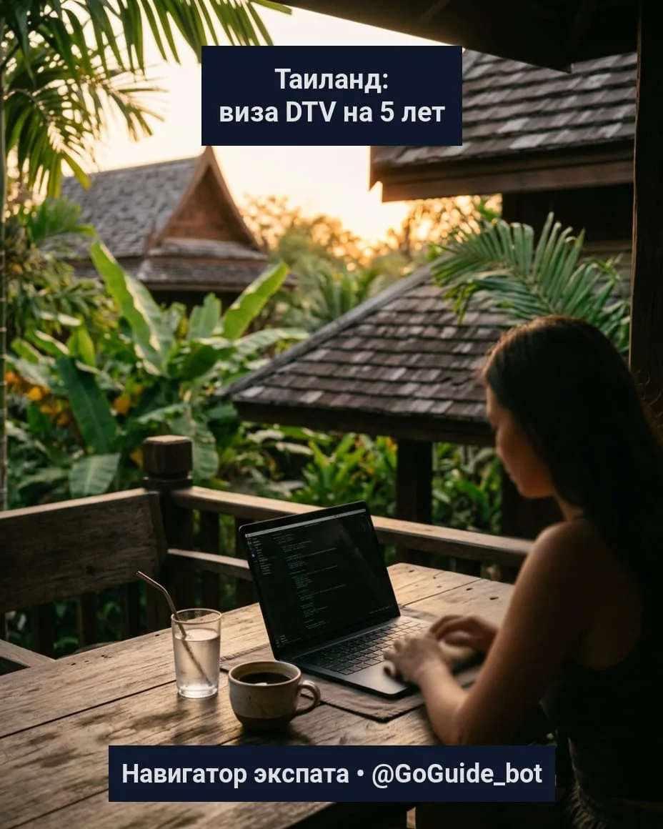 ⚡️ Виза DTV в Таиланде: как гарантированно пройти одобрение