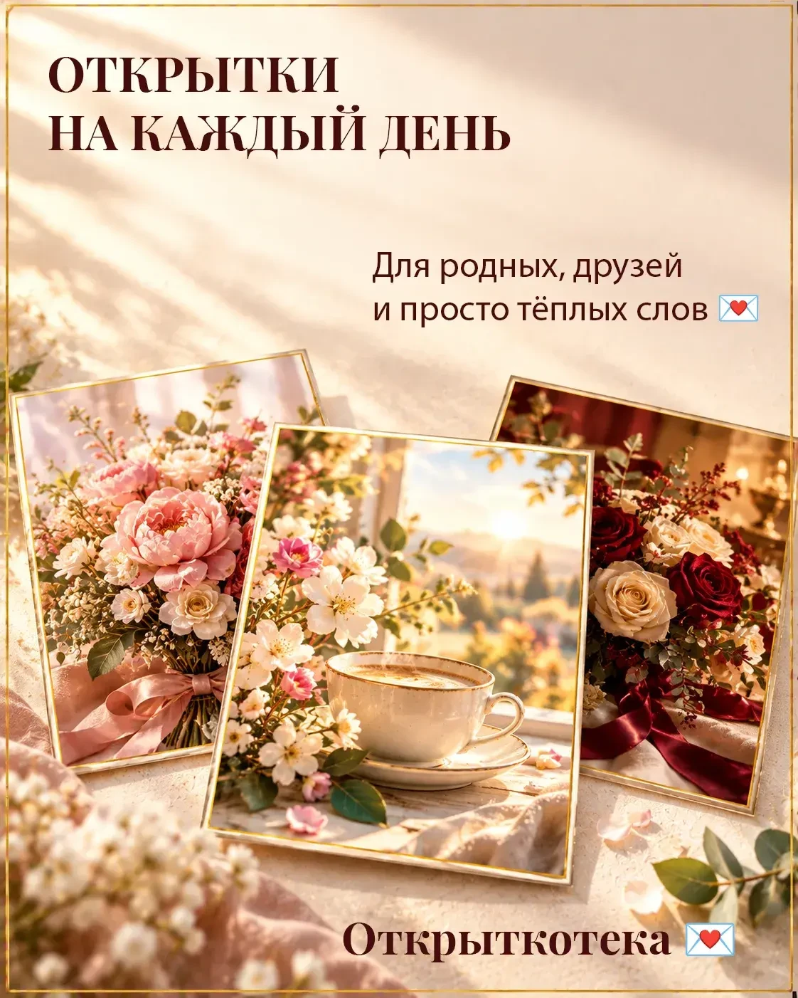 ✔️ Красивые открытки на каждый день