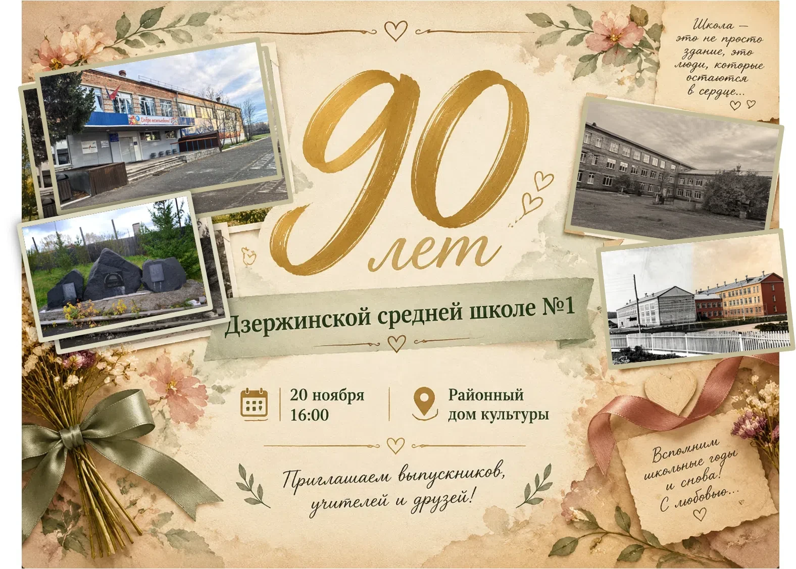 Юбилей школы — 90 лет!