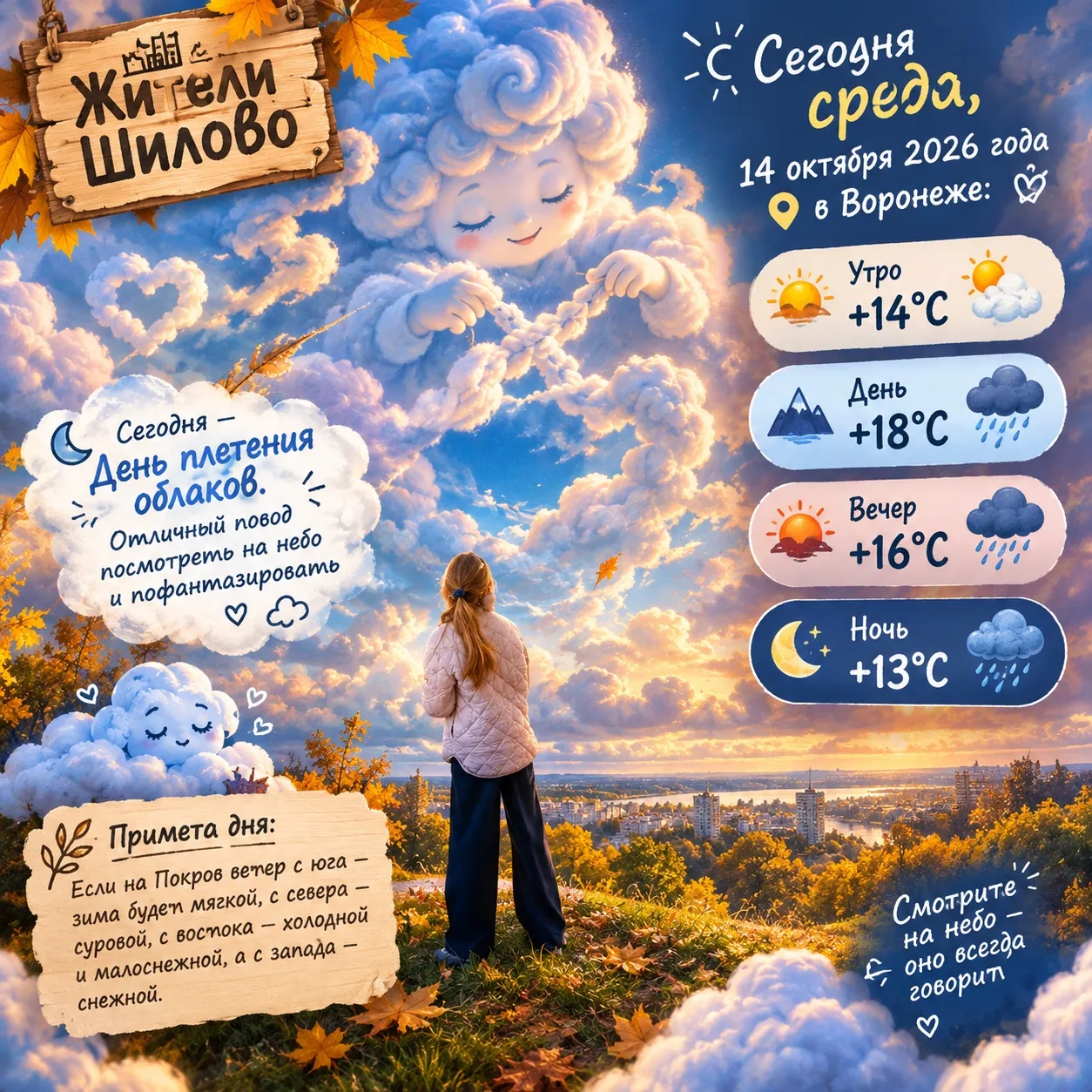 ☁️ Доброе утро, облачные 🤗