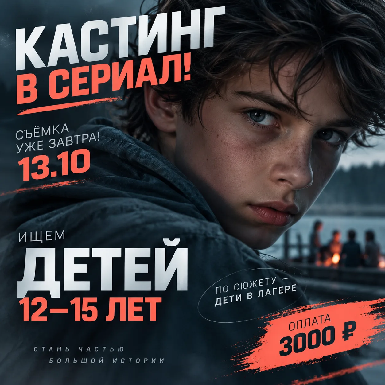 КАСТИНГ ДЕТЕЙ В СЕРИАЛ!