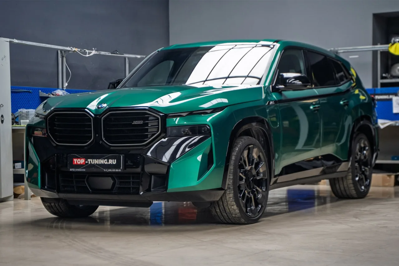 Защита радиаторов BMW XM: установка скрытой сетки-фильтра