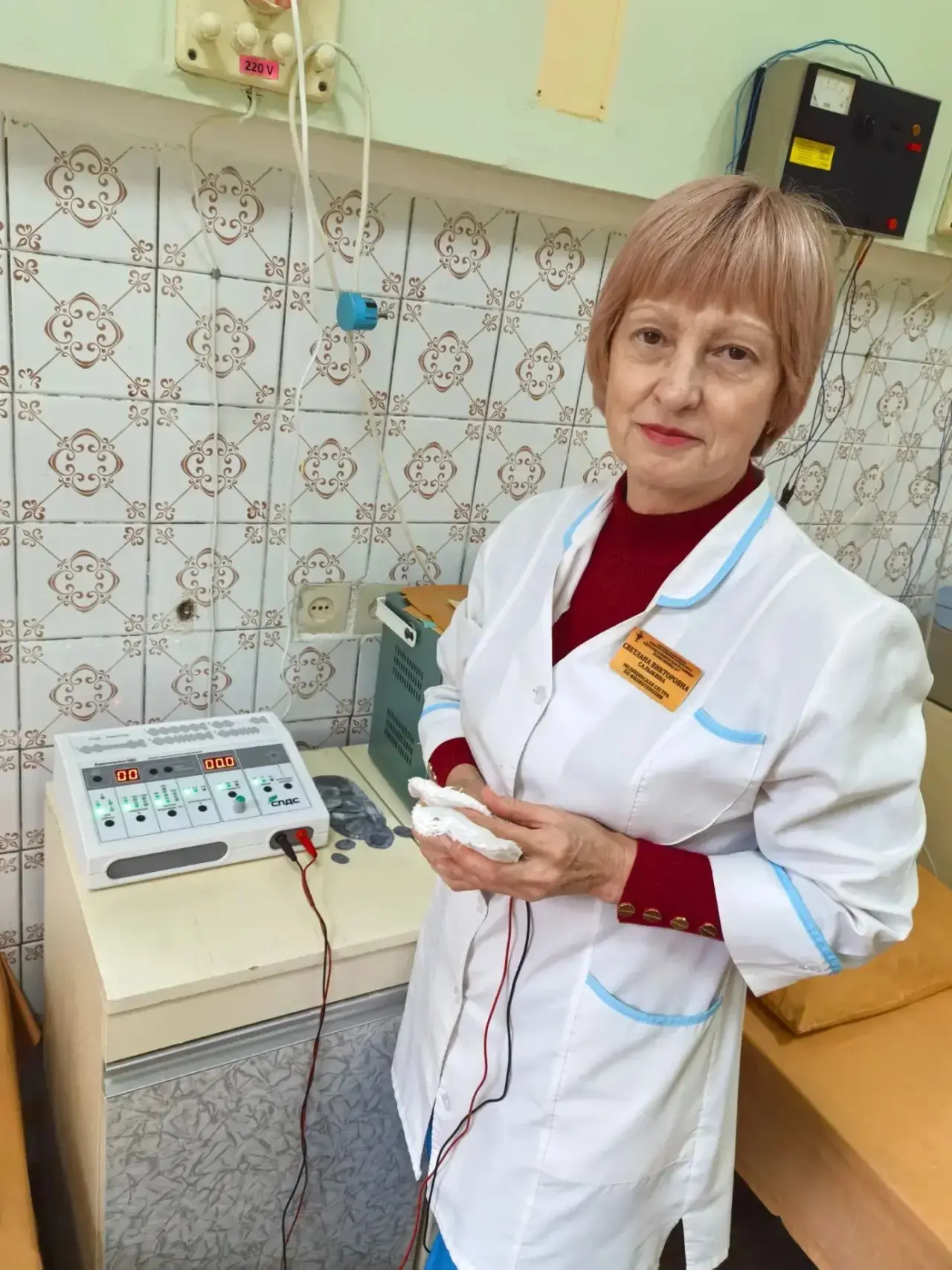 🏥 В ДПО № 4 ОГБУЗ «ДКБ» приобретен аппарат низкочастотной физиотерапии «Амплипульс-5ДС...
