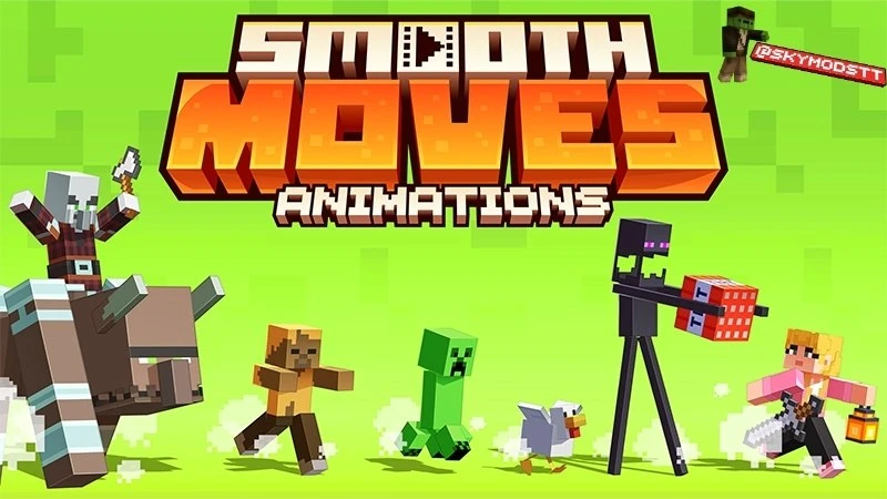 👑Текстурпак: Smart Moves Animations