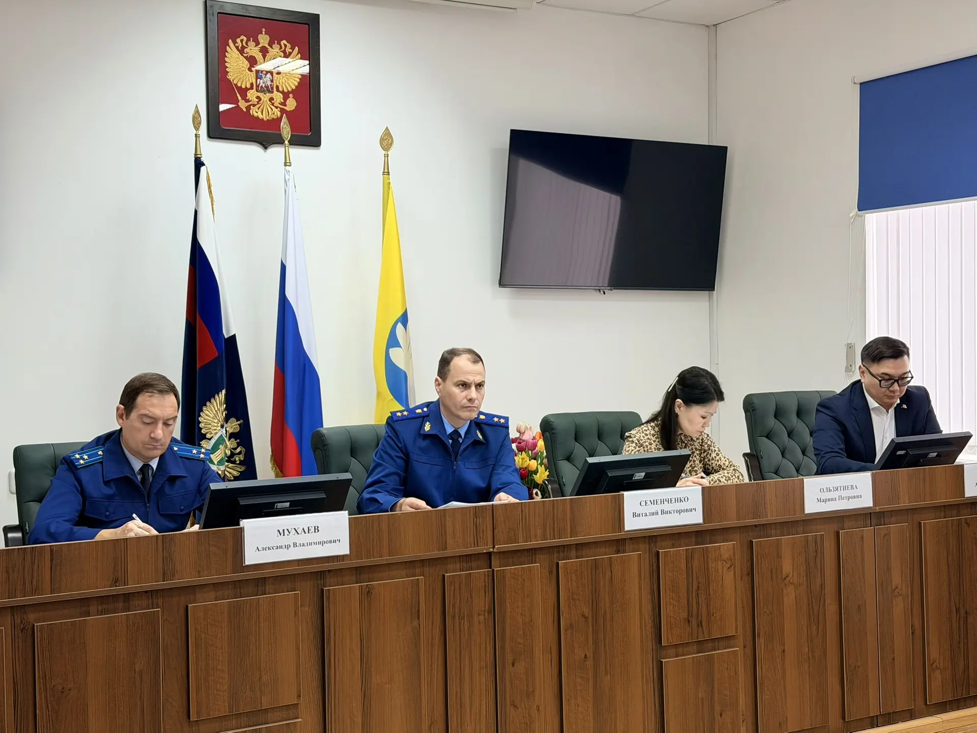 Прокуратурой республики проведено выездное заседание межведомственной рабочей группы по...