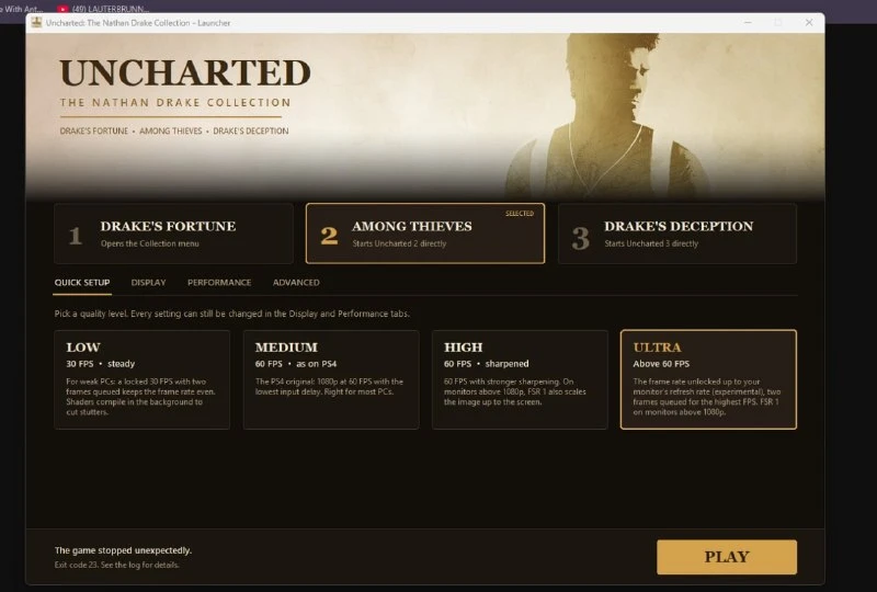 Первые три части Uncharted — Drake's Fortune, Among Thieves и Drake's Deception — вышли...