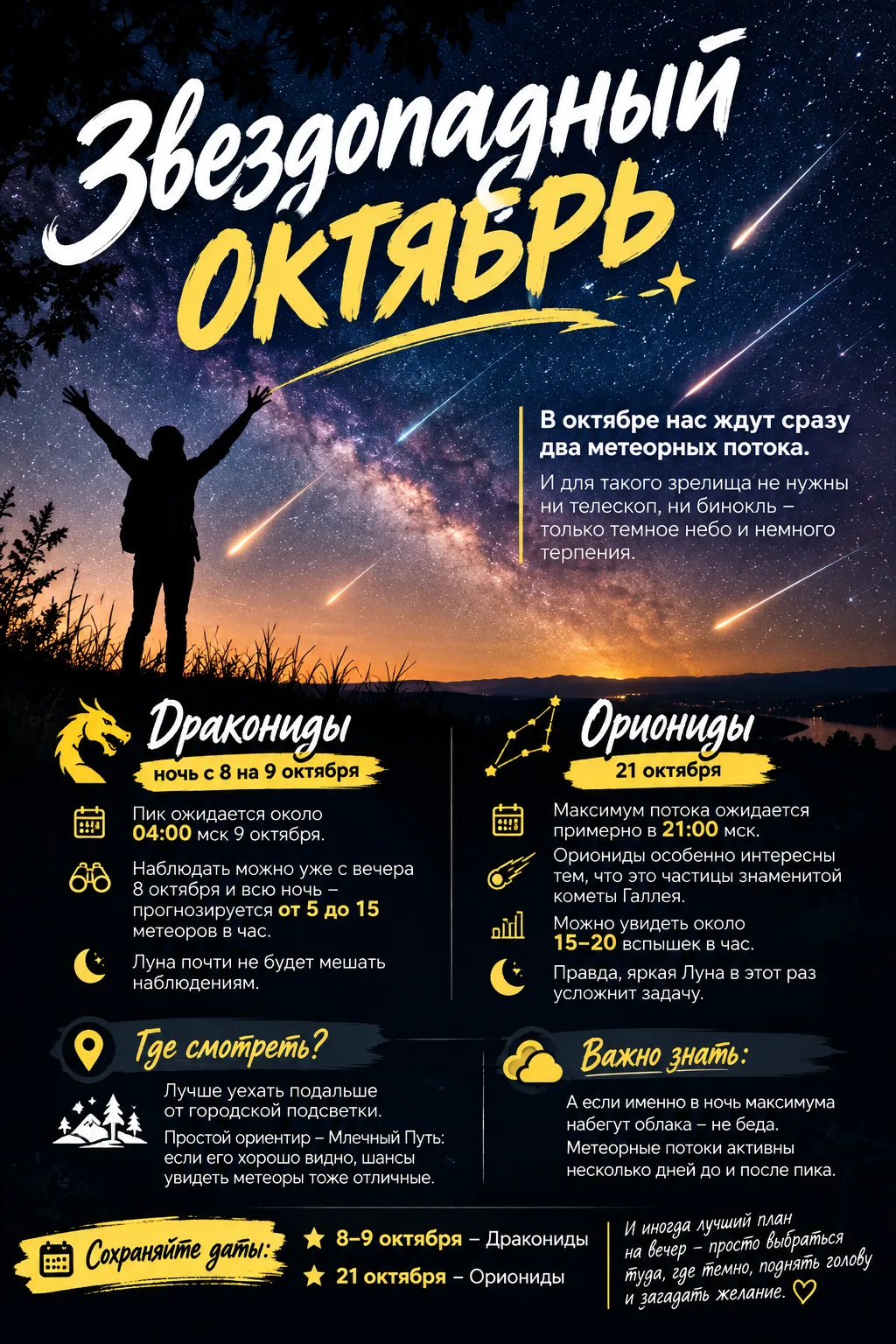 Звездопадный октябрь