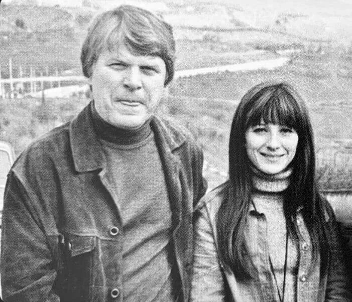 Как молоды мы были.... Михаил Кокшенов и Наталья Варлей в Крыму, СССР, 1980-е.