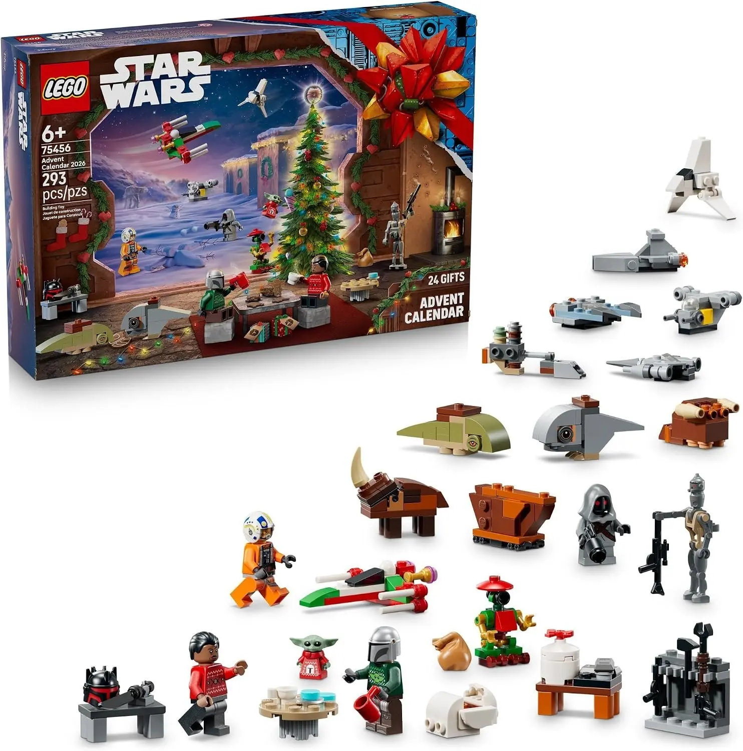 Детские адвент-календарь LEGO Star Wars от LEGO