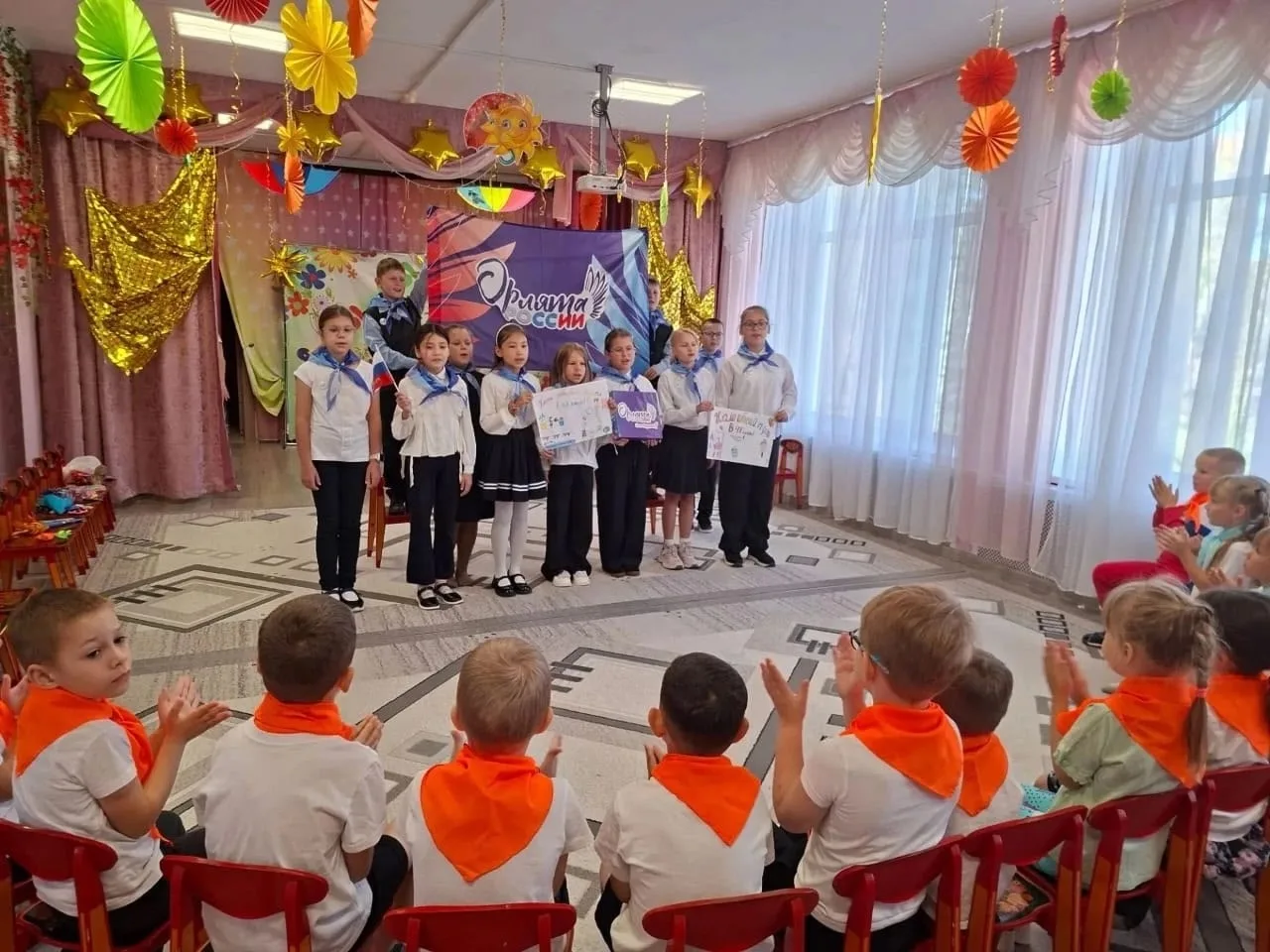 Акция «Орлята — дошколятам»: тепло детских сердец