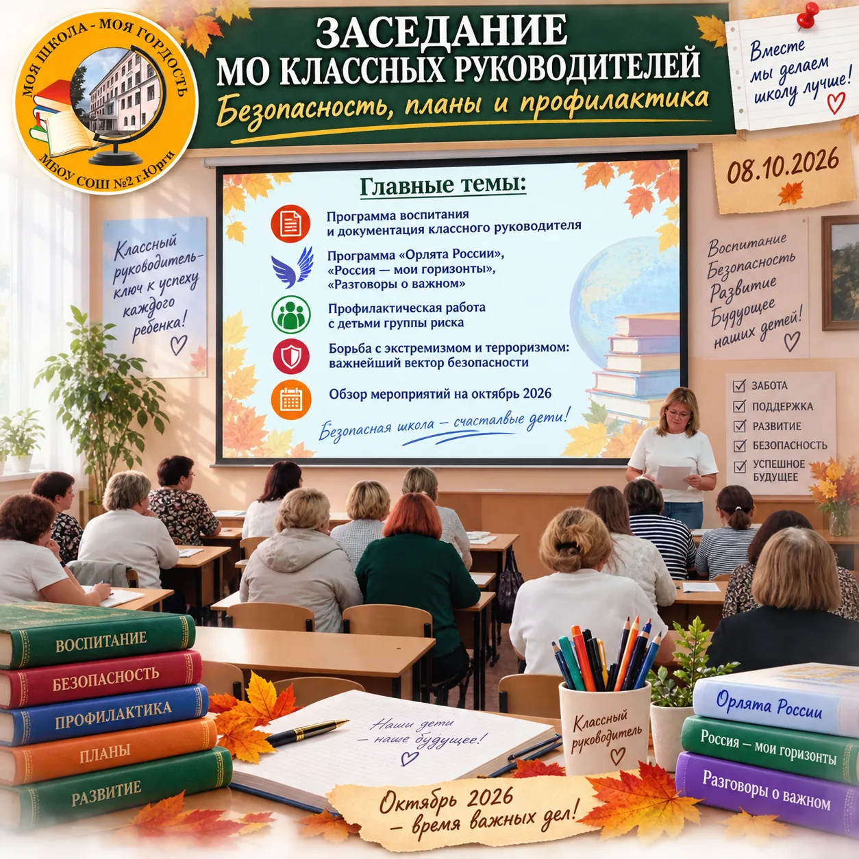 💼 Безопасность, планы и профилактика.