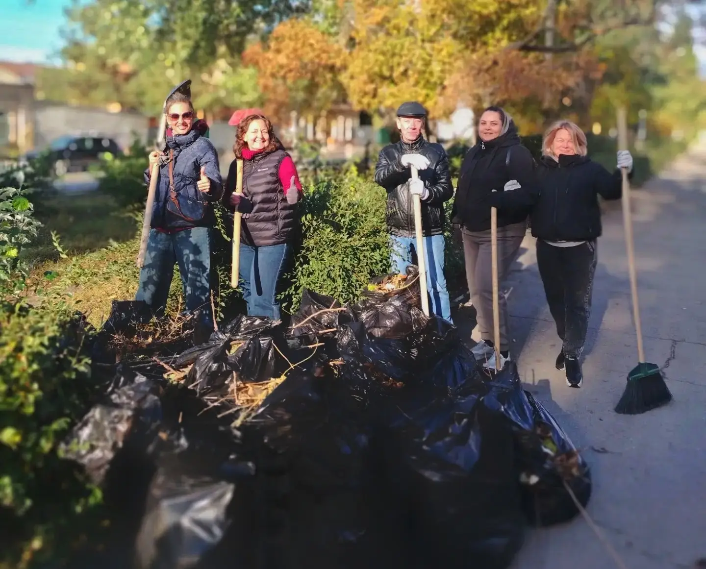 🍁🍂 Стартовал первый осенний субботник в рамках общегородского месячника по благоустро...