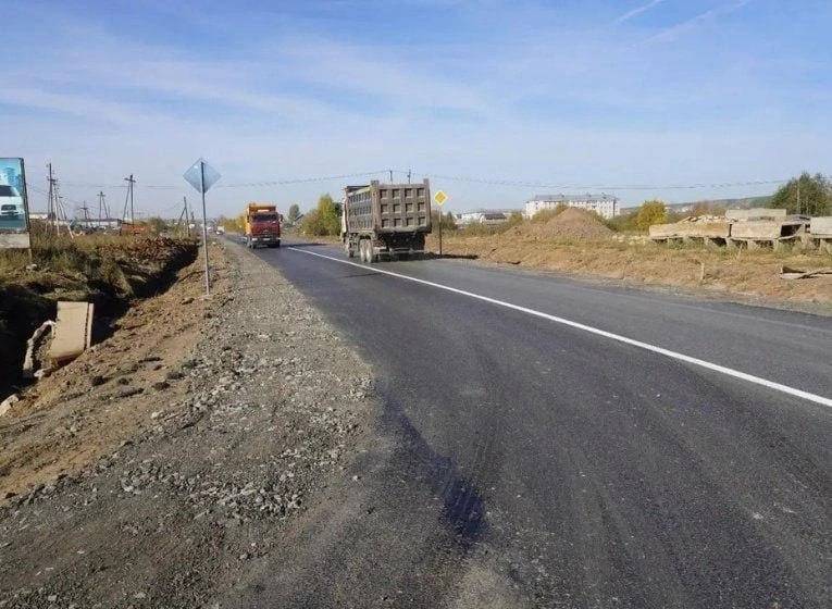 В предместье Ижевска завершён капремонт участка дороги до Пирогово