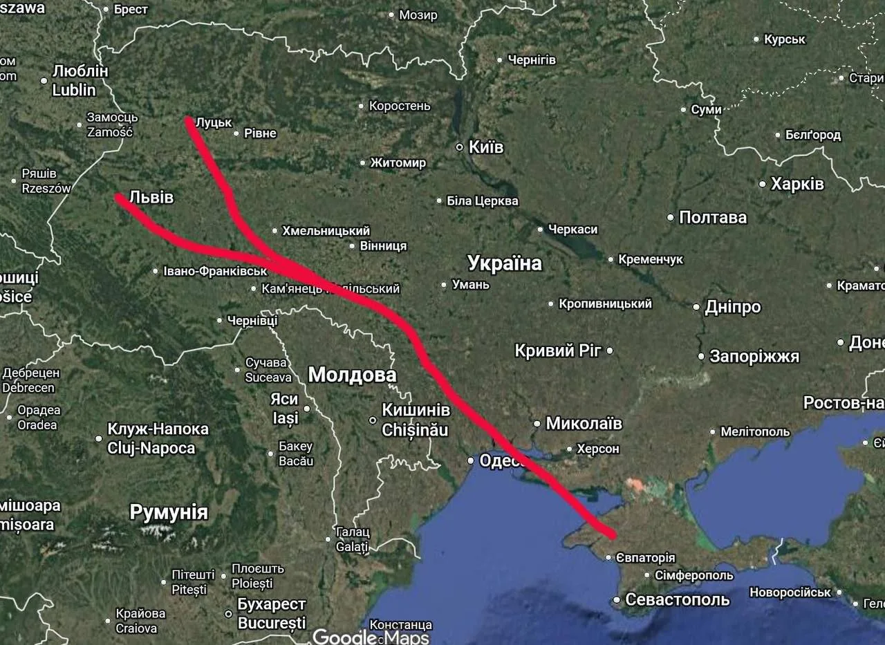 Реактивные герани долетают до западной Украины через Одессу, – вражеские сводки.