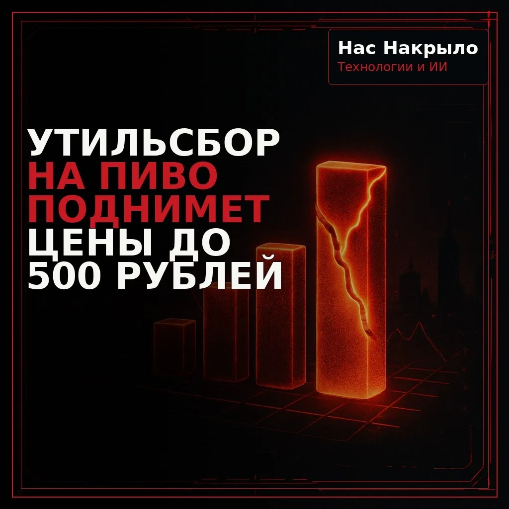 Утильсбор на пиво поднимет цены до 500 рублей