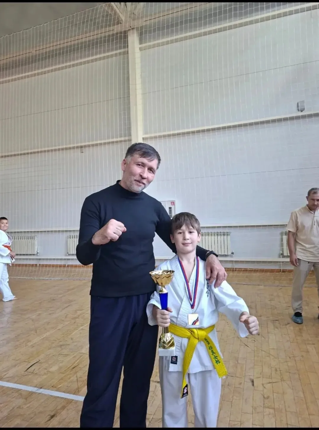 🏆 Катчиев Батырбек, ученик 3 «Г» класса, стал победителем турнира по Карате Кёкусинкай...
