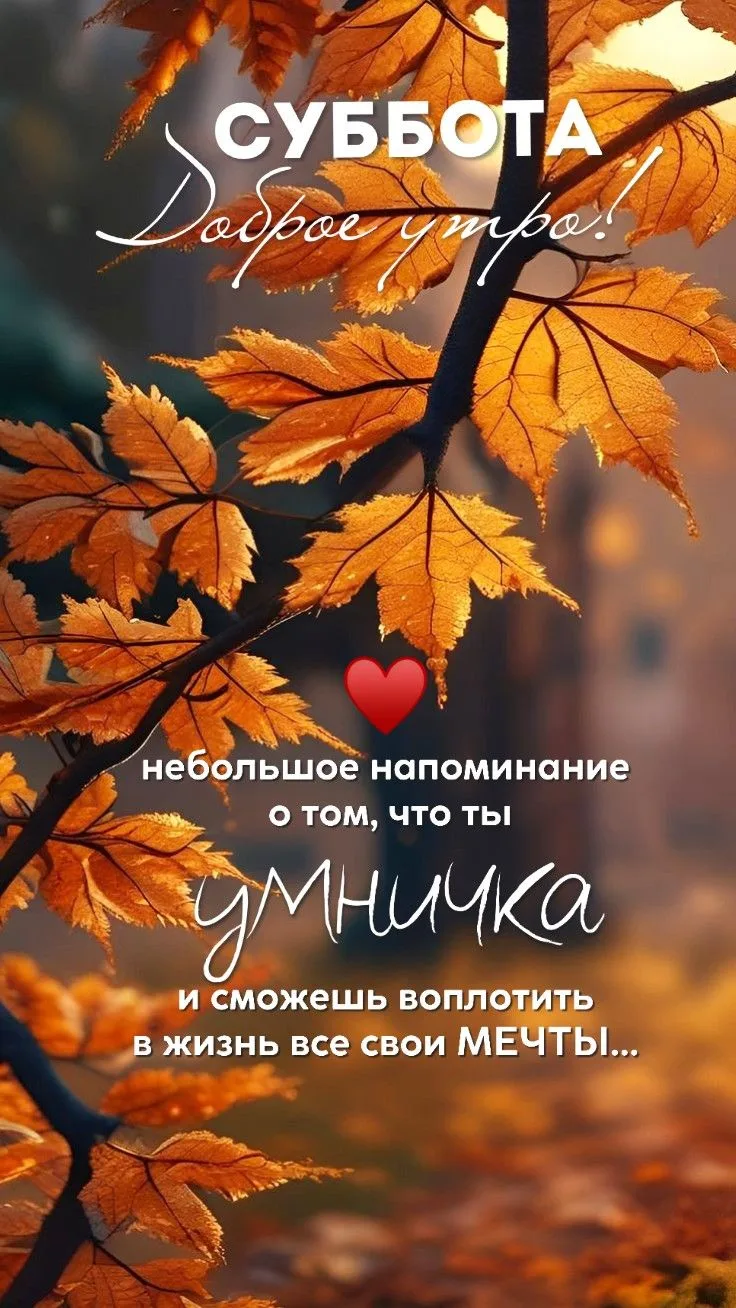 ДОБРОЕ УТРО!