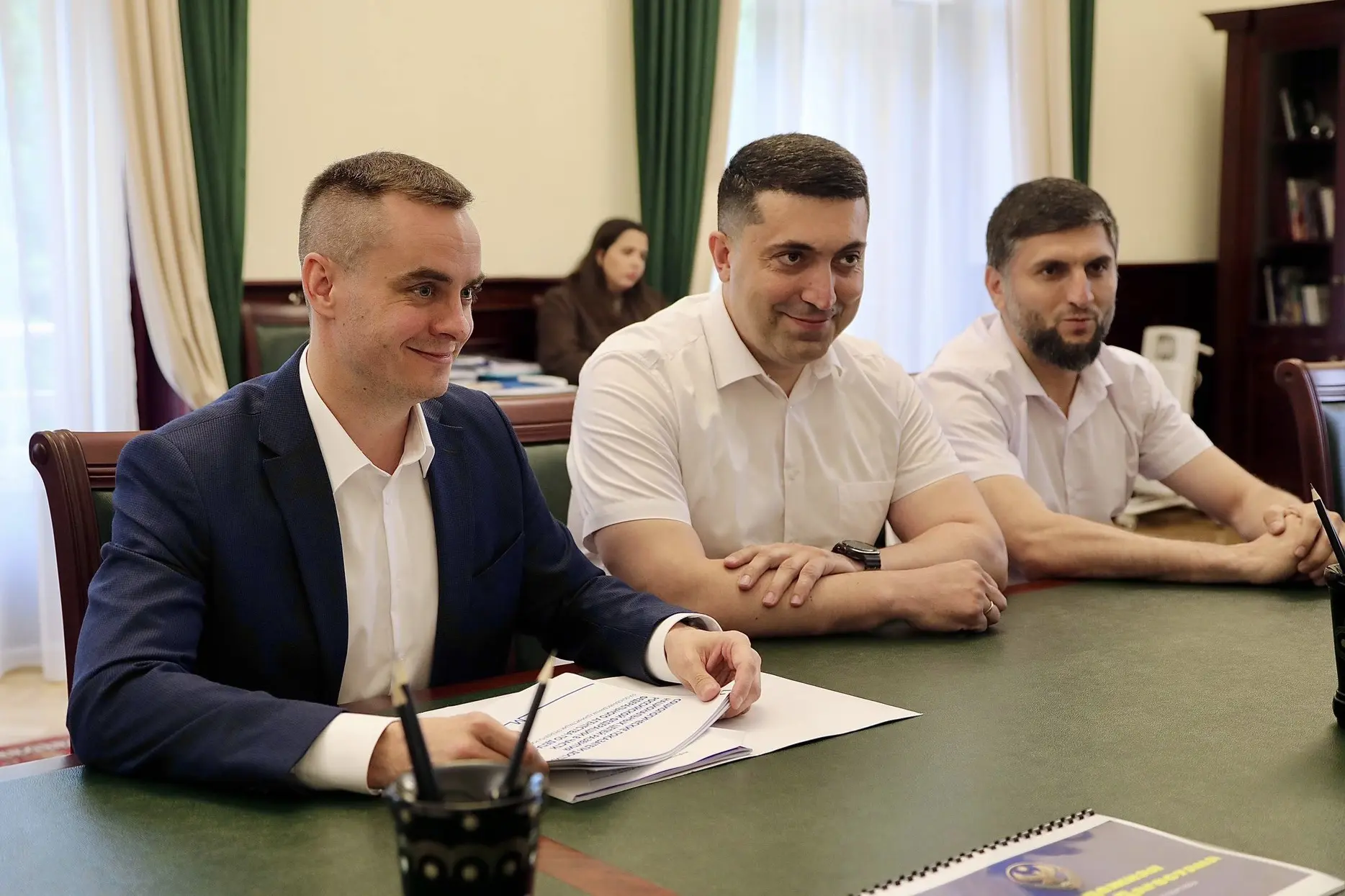 ⚡️ В День молодежи Председатель Правительства Дагестана Магомед Рамазанов встретился с ...