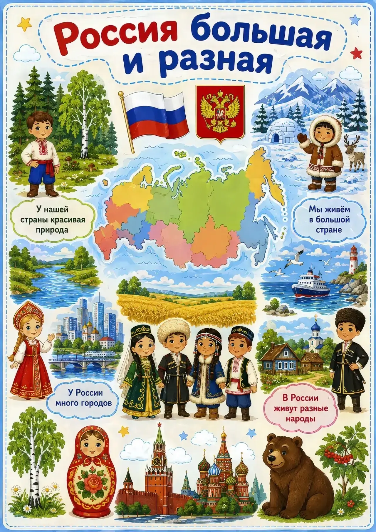 Россия большая и разная
