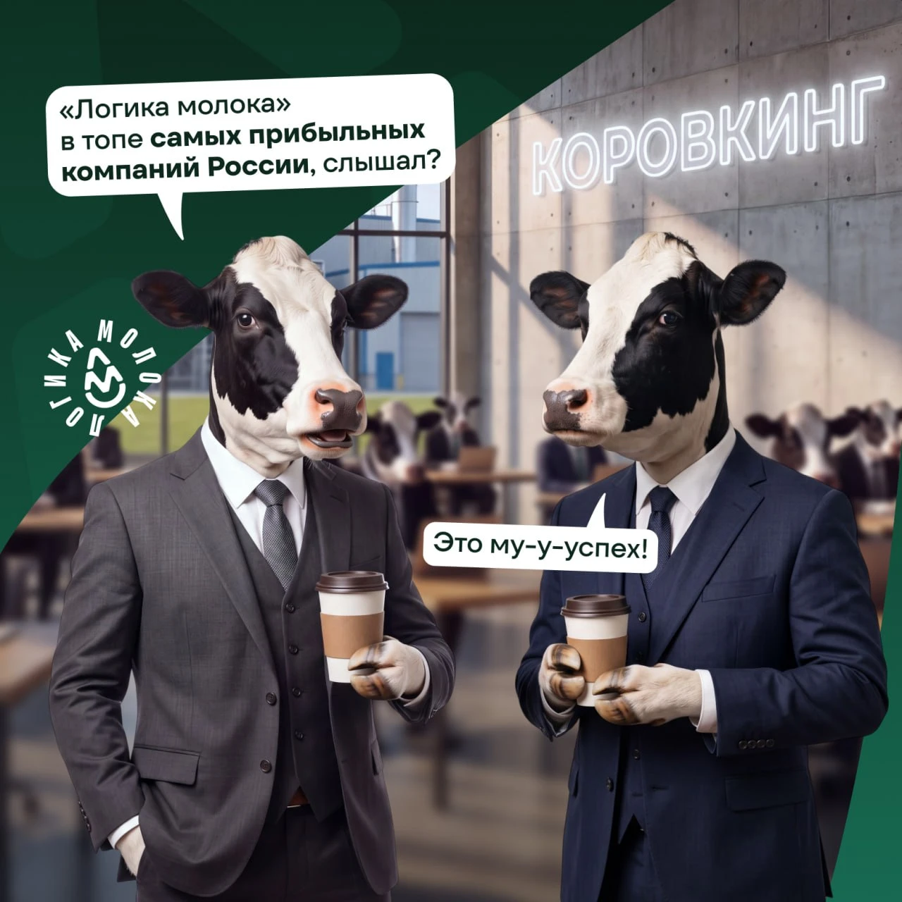 Эту новость обсуждают все в нашем коровкинге 🐮