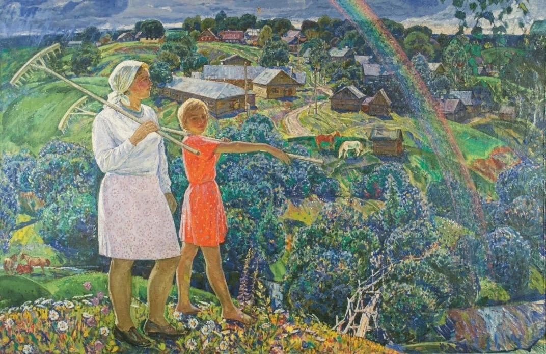 "Портрет доярки Л. Стефановой", 1970-е гг.