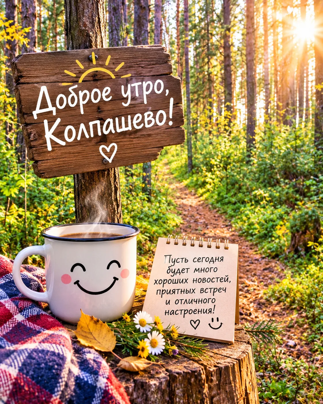 ☀️ Доброе утро, Колпашево!