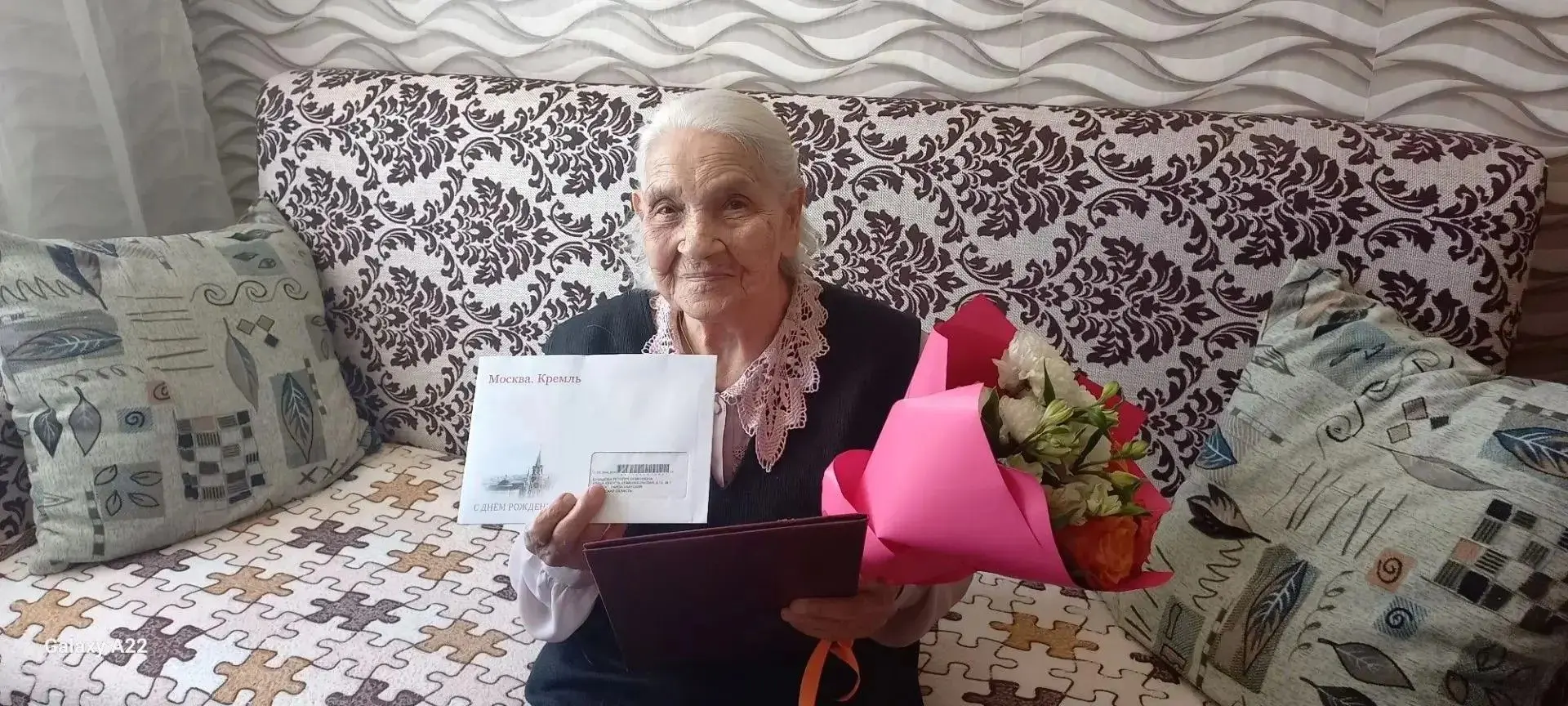 Сегодня свой 96-й день рождения празднует Пелагея Семёновна Булашова из Туртаса.