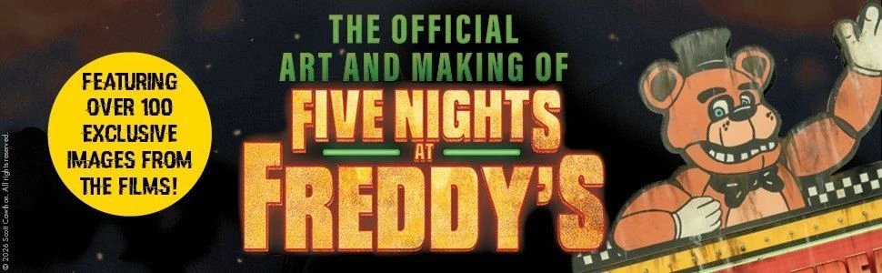 Показали три новые страницы книги «Five Nights at Freddy’s: The Art and Making of the M...