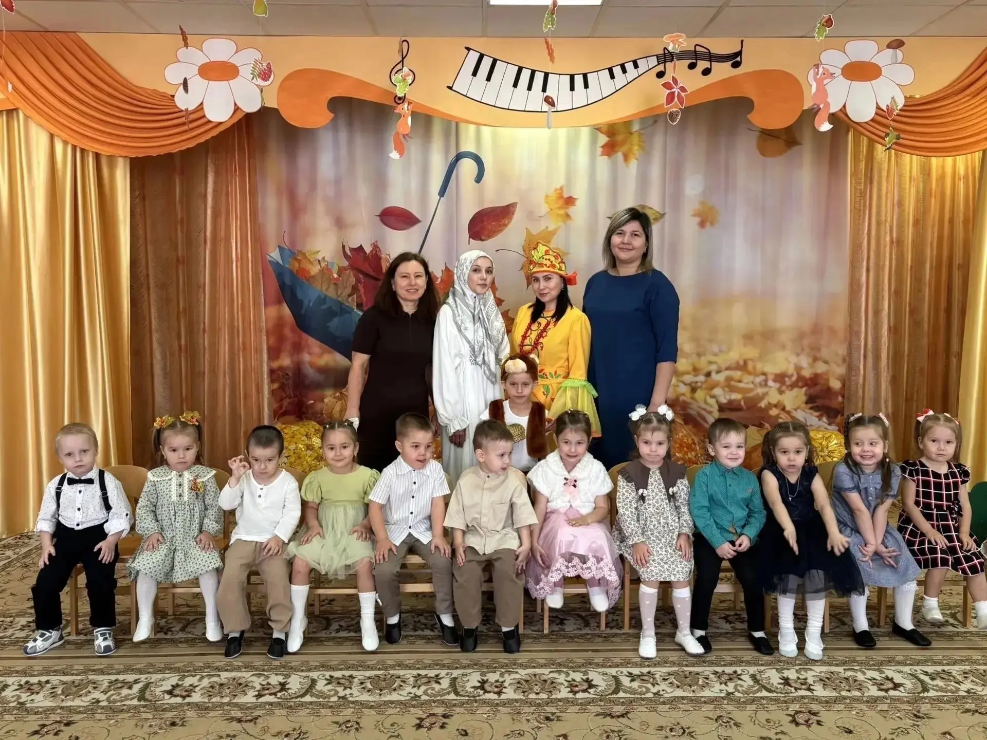 🍂 Осень пришла в гости к малышам!