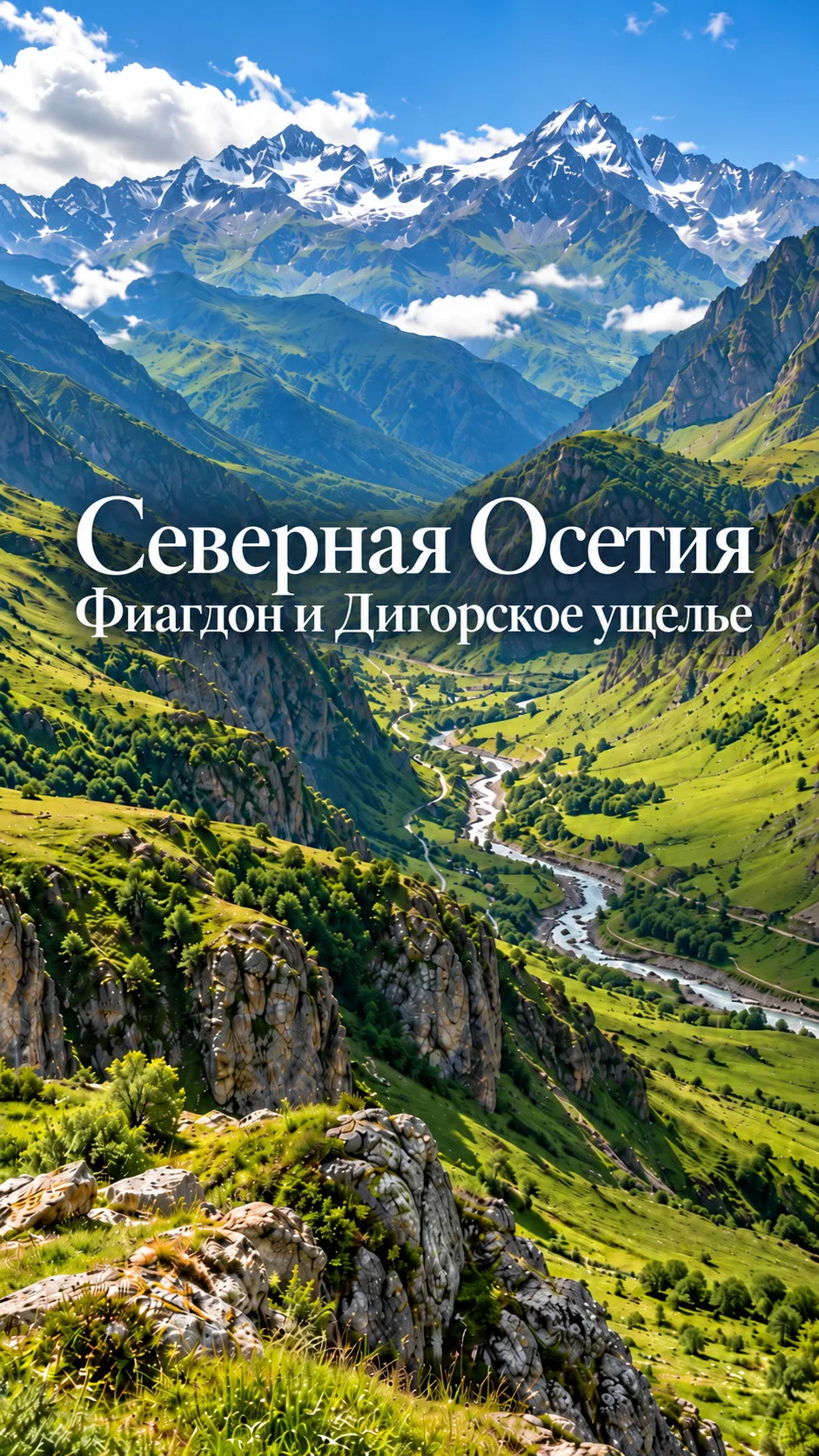Северная Осетия — место, где дорога сама становится частью путешествия.