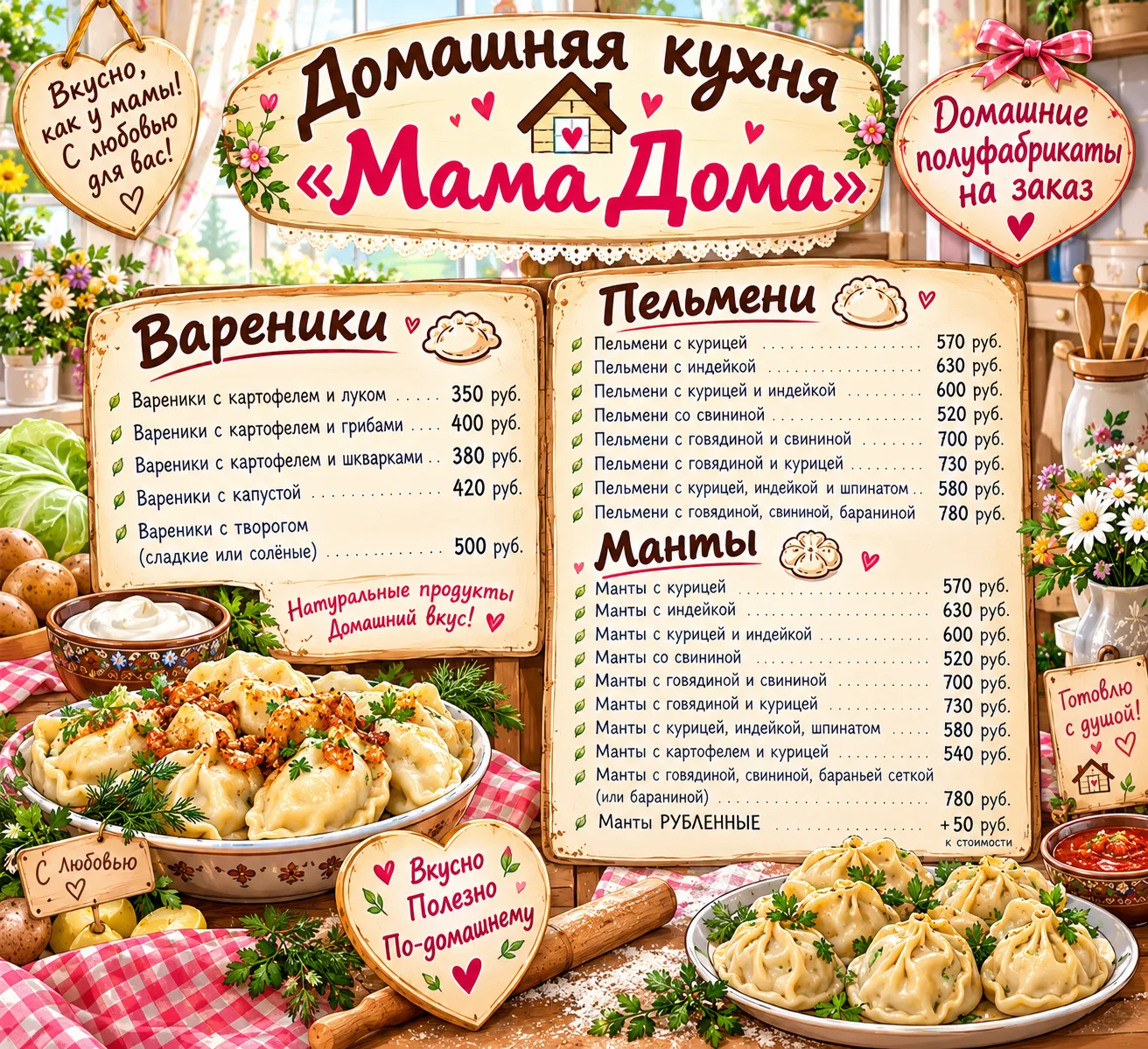 Наделала красивых прайсов сегодня)))