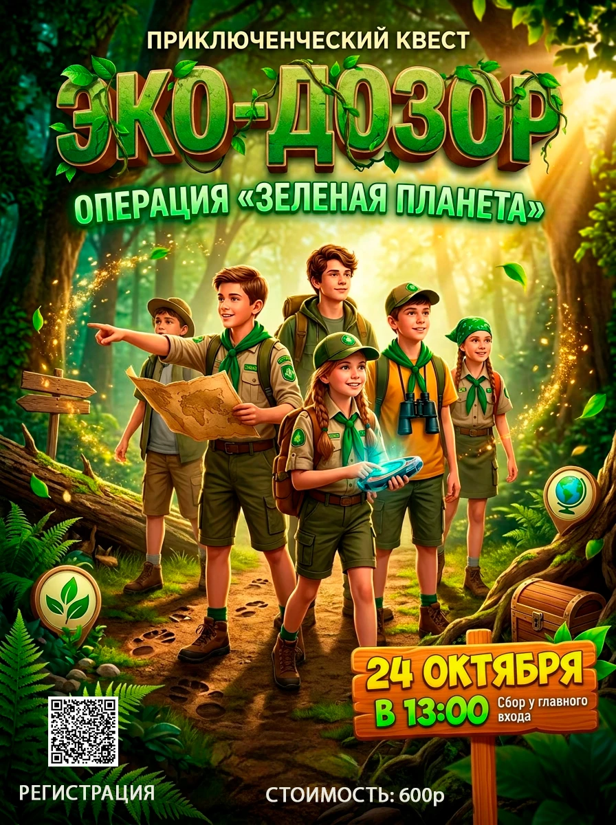 SOS! Планета в опасности: Открыта регистрация в «Эко-дозор»! 🌍