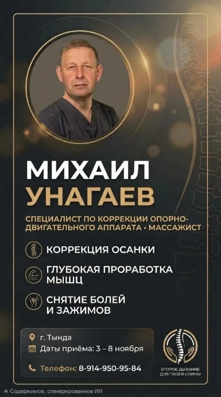 🔥 Из Улан-Удэ в Тынду едет специалист по коррекции опорно-двигательного аппарата, посл...