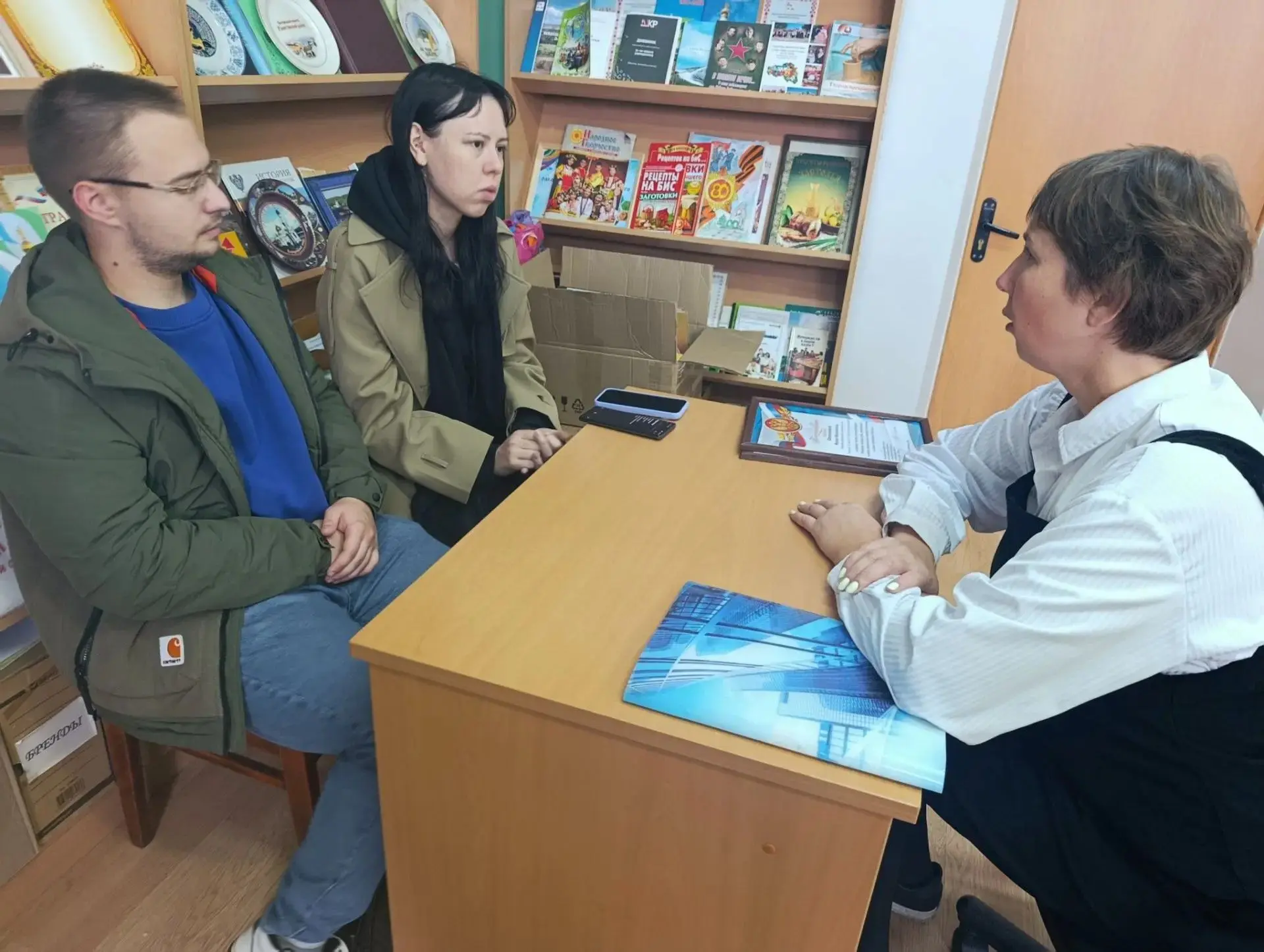 Молодым специалистам Клименковского центра культурного развития была оказана методическ...