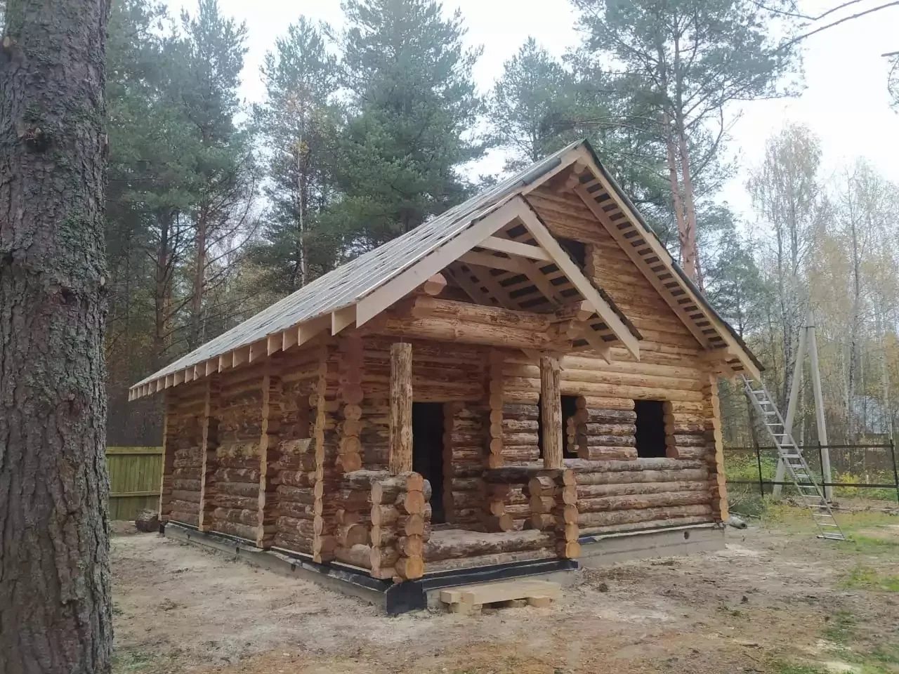 🌳Бревенчатый дом ручной рубки в Тверской области, г. Кимры