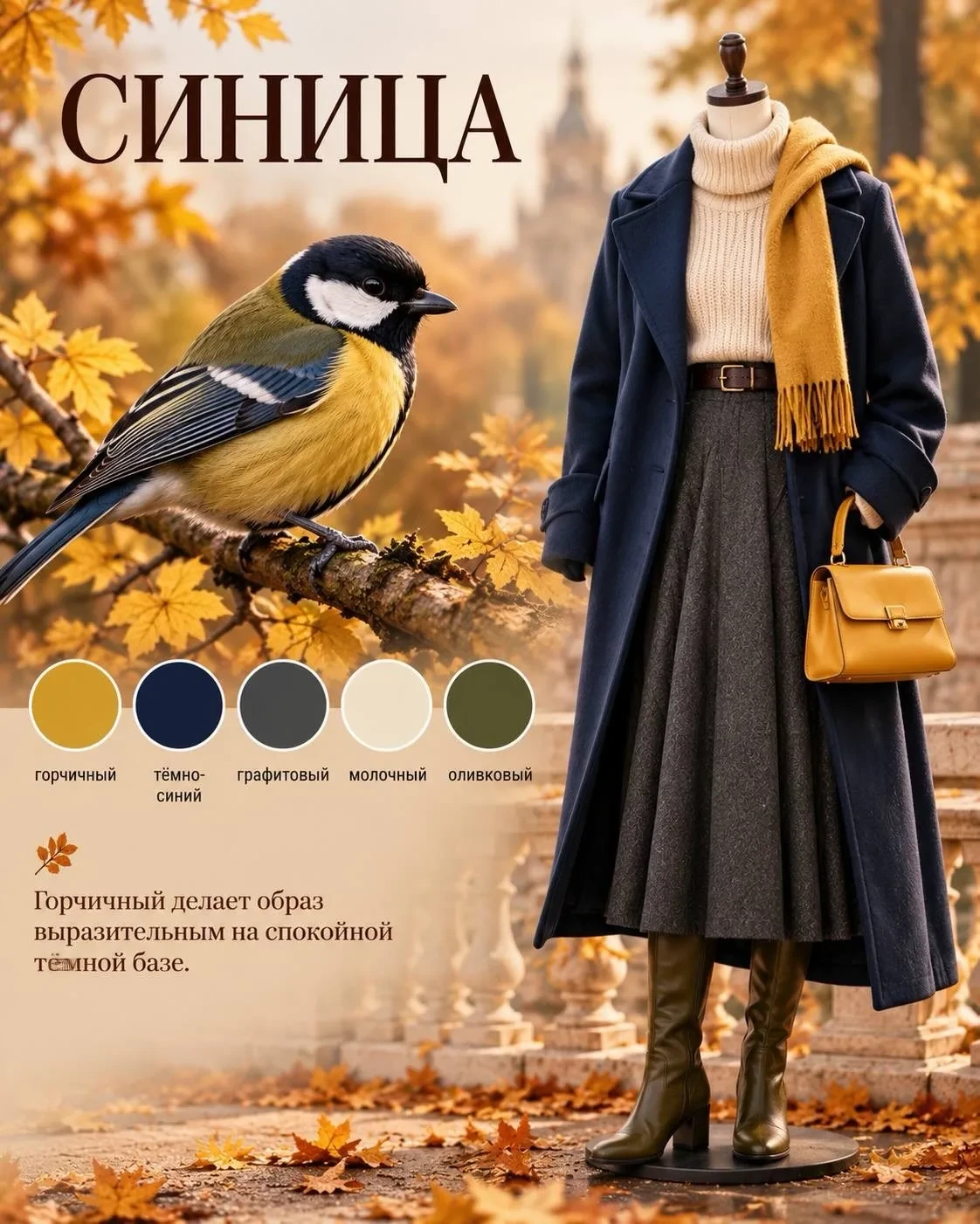 🎨 Природные палитры: готовые формулы цвета для вашего гардероба