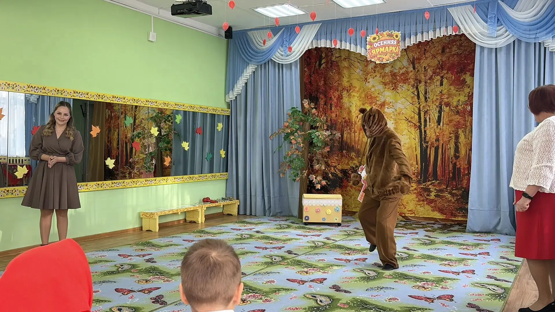 🎉 Праздник осени в средней группе «Буратино»— море радости и волшебства! 🍁✨