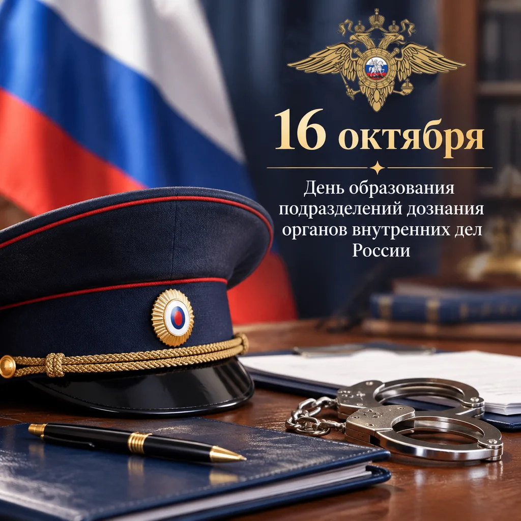 Поздравление министра Владимира Нефедова с Днем образования подразделений дознания орга...