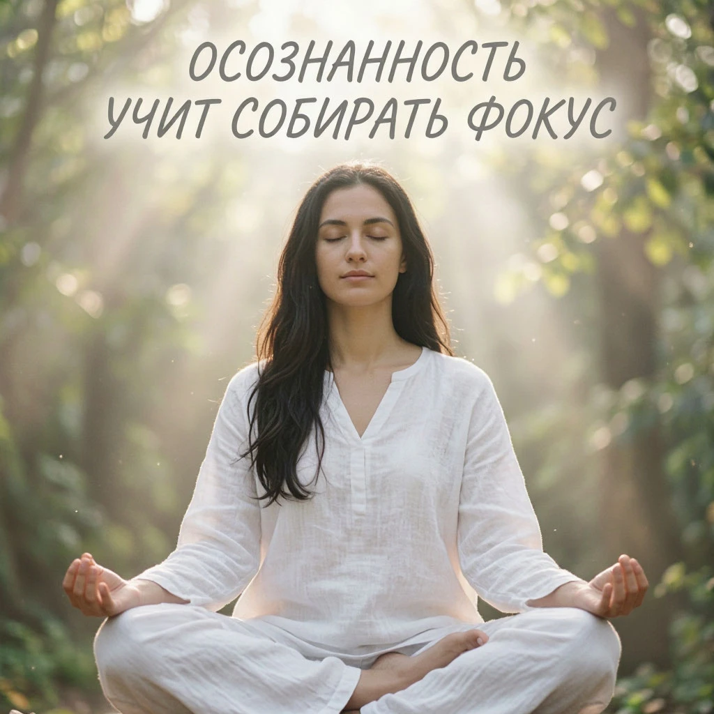 🎯 Осознанность — это, в том числе, концентрация внимания. А концентрация — прямой путь...