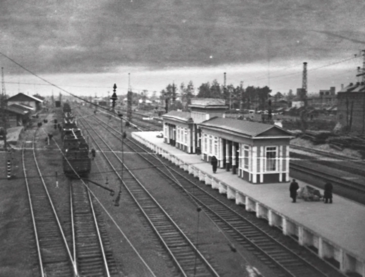 📸 Станция Домодедово. 1958 год.