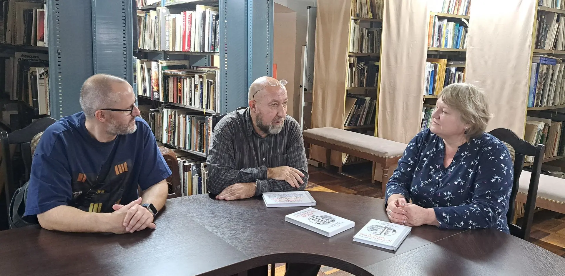 А.Флоренский и Т.Марков посетили Догадинку