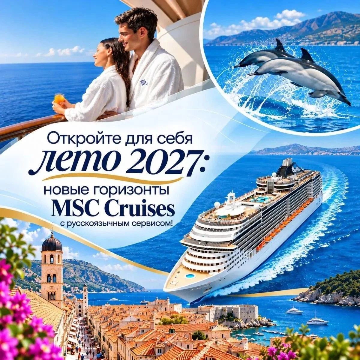 ⛱️ Откройте для себя лето 2027: MSC Cruises представляет новые горизонты с русскоязычны...