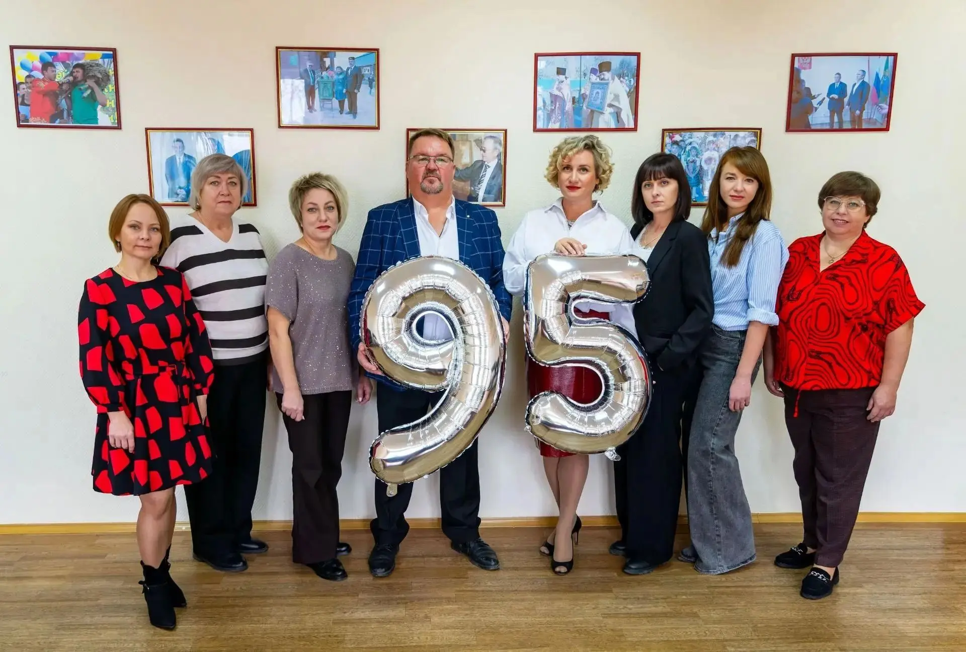 Коллектив редакции газеты "Сельский труженик" поздравляю с 95-летием!