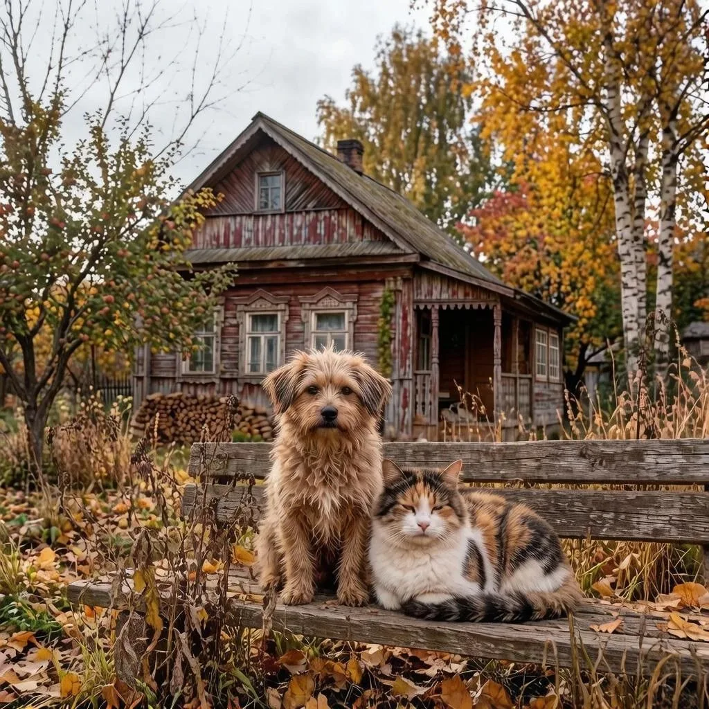 Не оставляйте животных на дачных участках !
