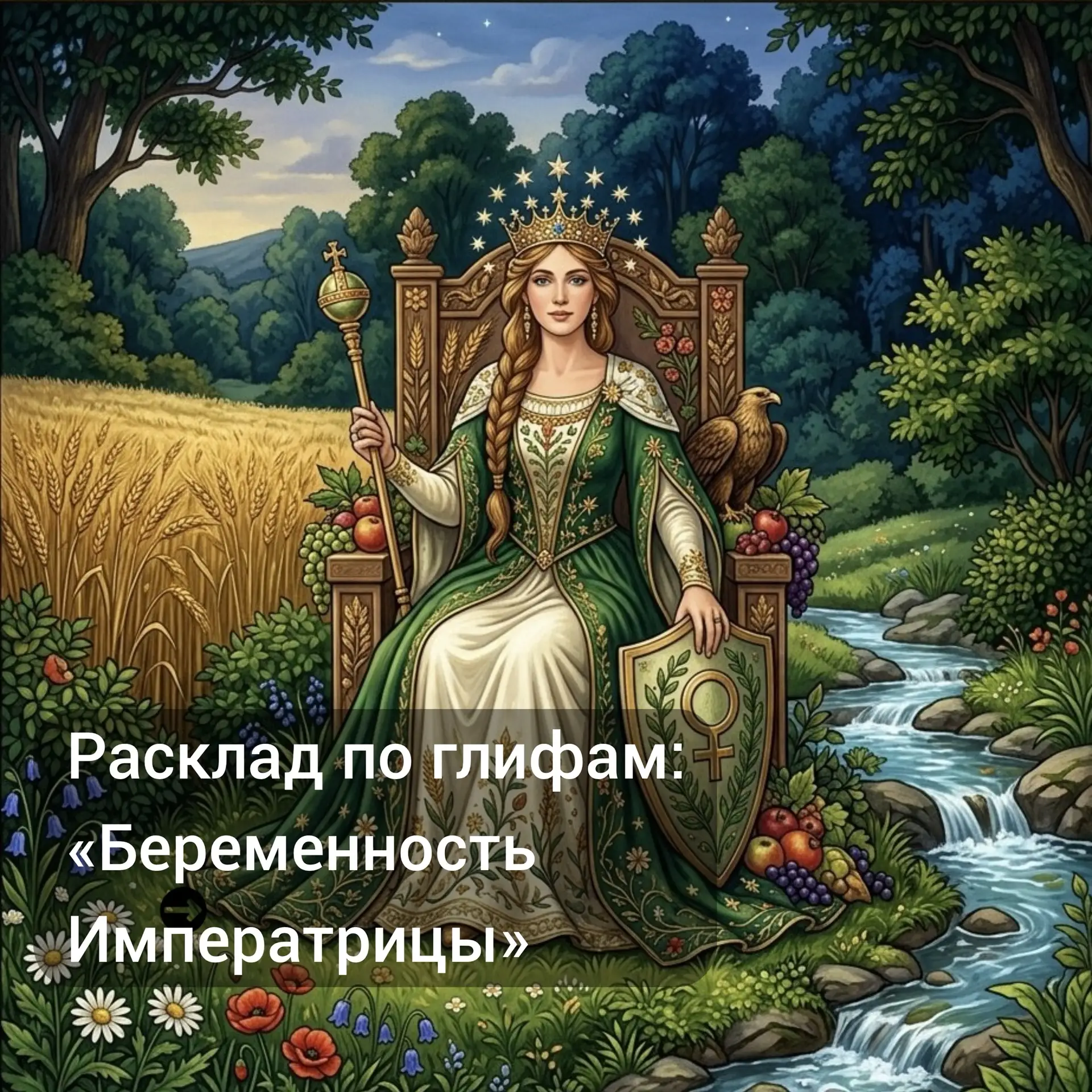 Расклады по глифам аркана Императрица