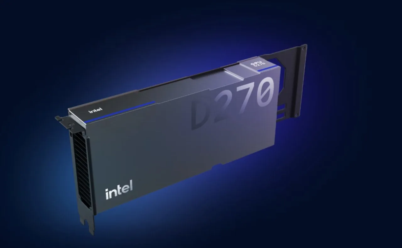 Intel приступила к поставке инженерных образцов ИИ-ускорителя D270 с объёмом памяти до ...
