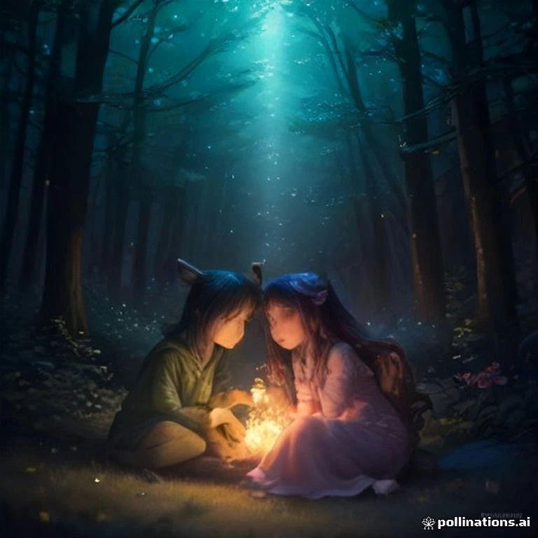 🌟 Шепот Звездной Пыльцы и Мелодия Засыпающего Леса