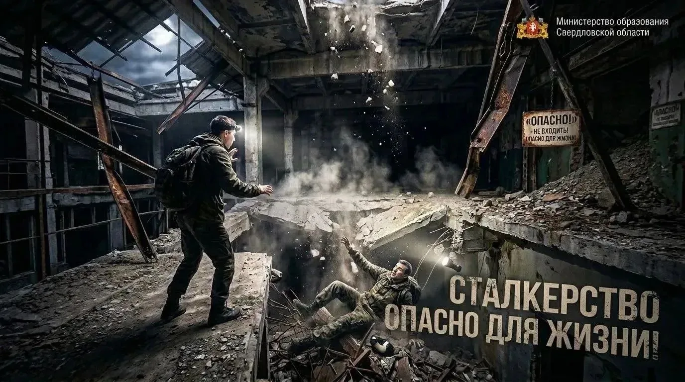 ⚠️ Сталкерство (заброшенные объекты) — серьёзная опасность для детей! ⚠️